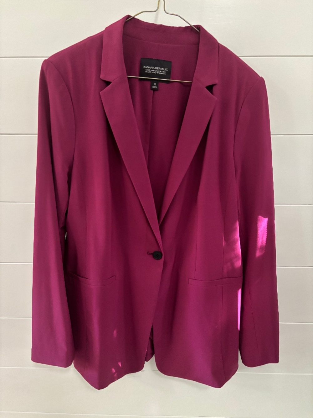 Banana Republic NWOT Long and Lean Blazer size 12
